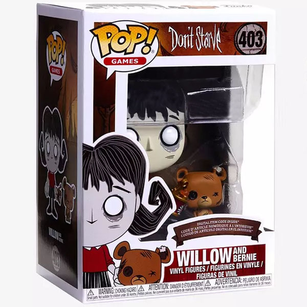 Funko POP #403 Don't Starve Willow and Bernie Figure